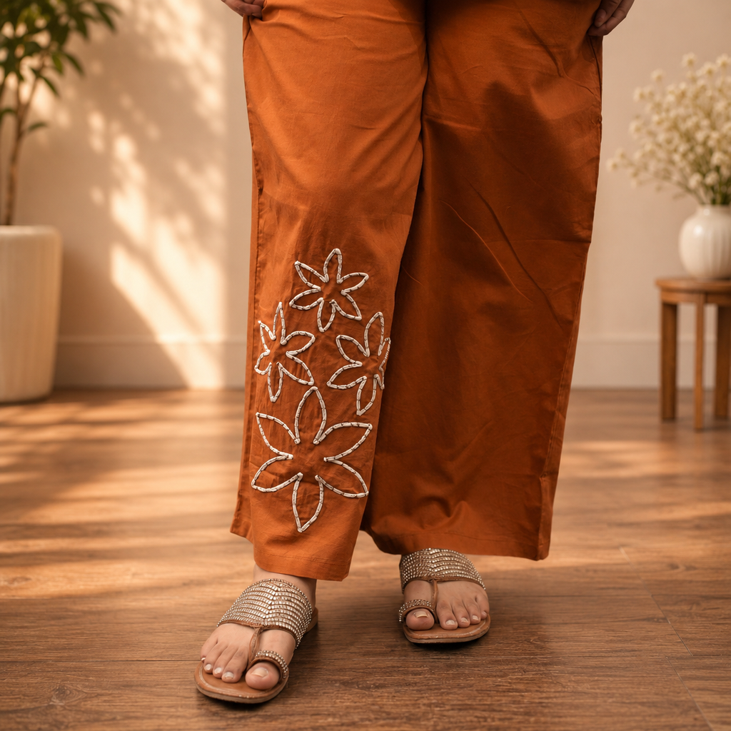 Rustic Patel Applique Co-ord Set